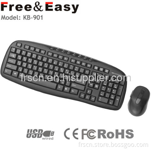 Wireless Keyboard Mouse Combo